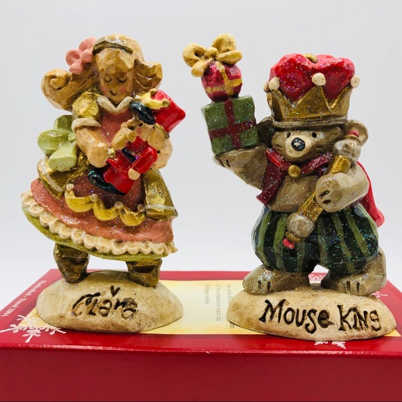 Kurt Adler Holiday decor. Mouse King and Clara  Nutcracker Ballet - Picture 1 of 6